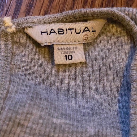 Girls grey romper - Picture 3 of 3